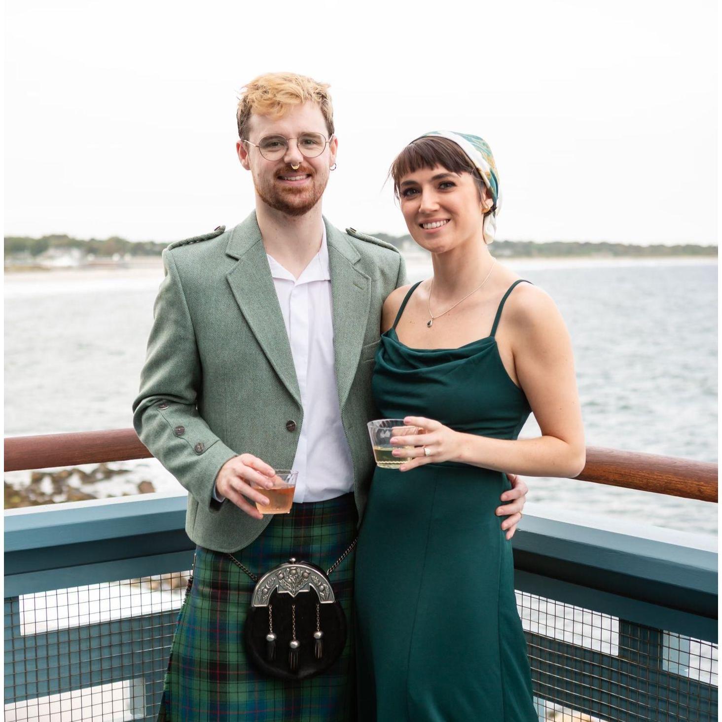 We attended a wedding in Rhode Island for one of Lane's bridesmaids last Fall.