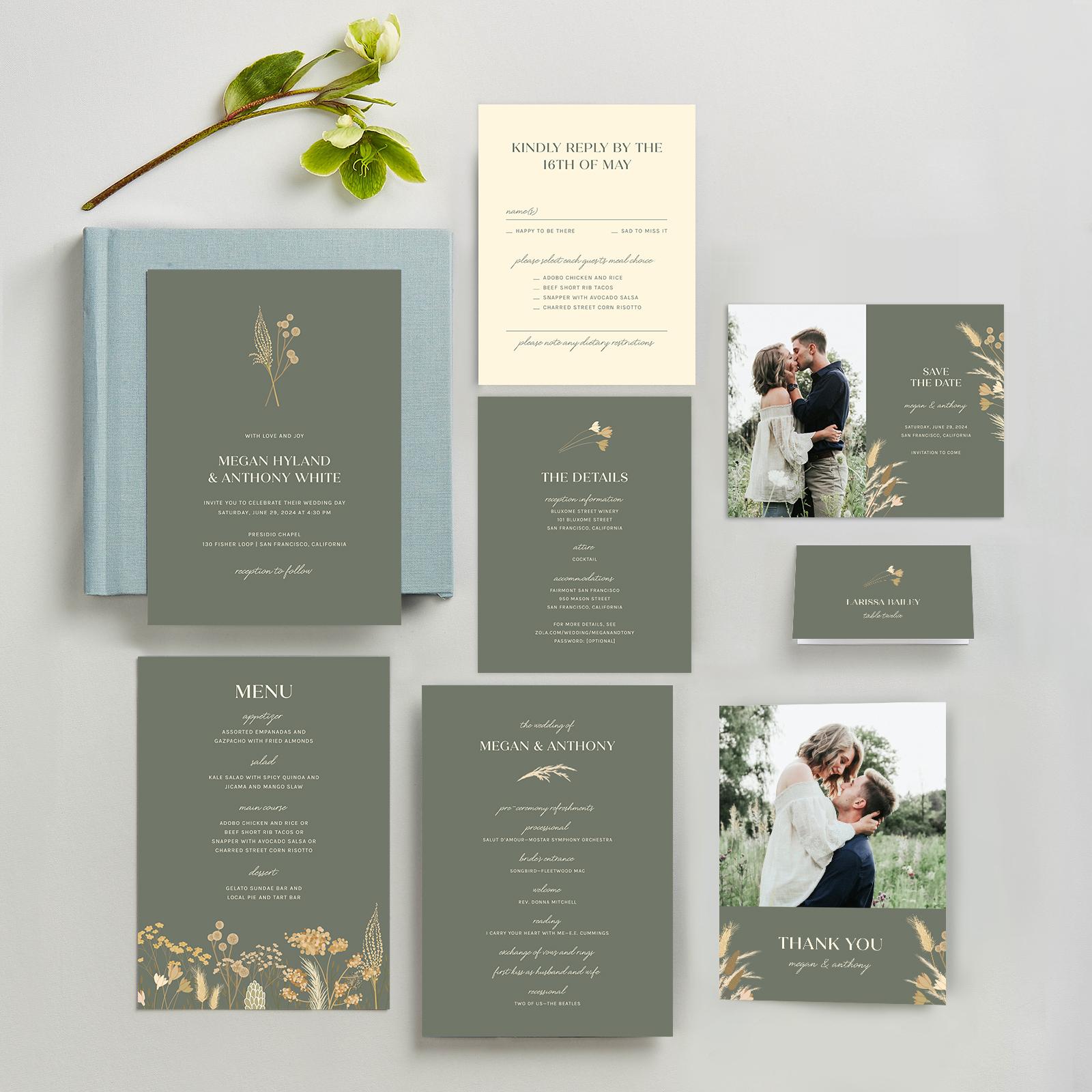 Zola deals wedding invites