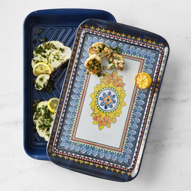 Williams Sonoma Sicily Oven Mitt & Potholder Set