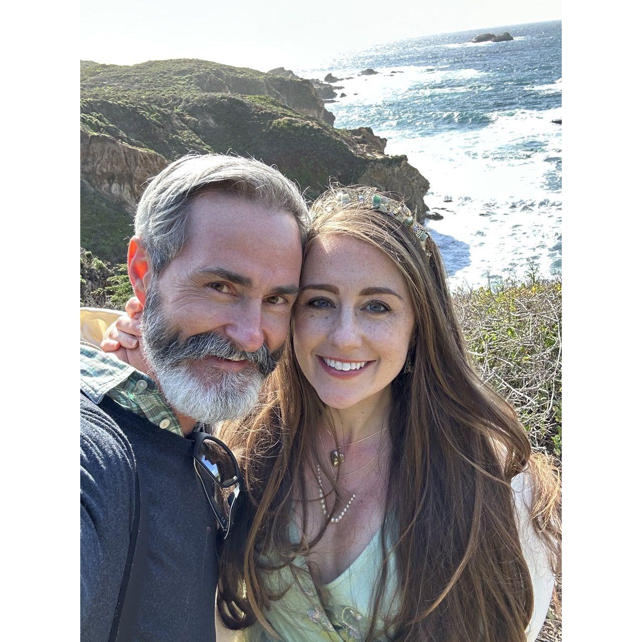 Pic at Garrapata State Park on my 35th Birthday in March 2023