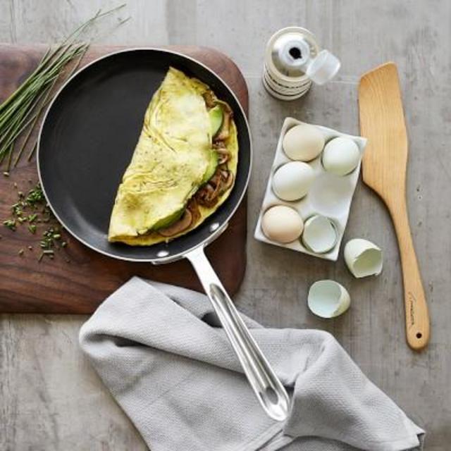 Stainless-Steel Nonstick Omelette Pan