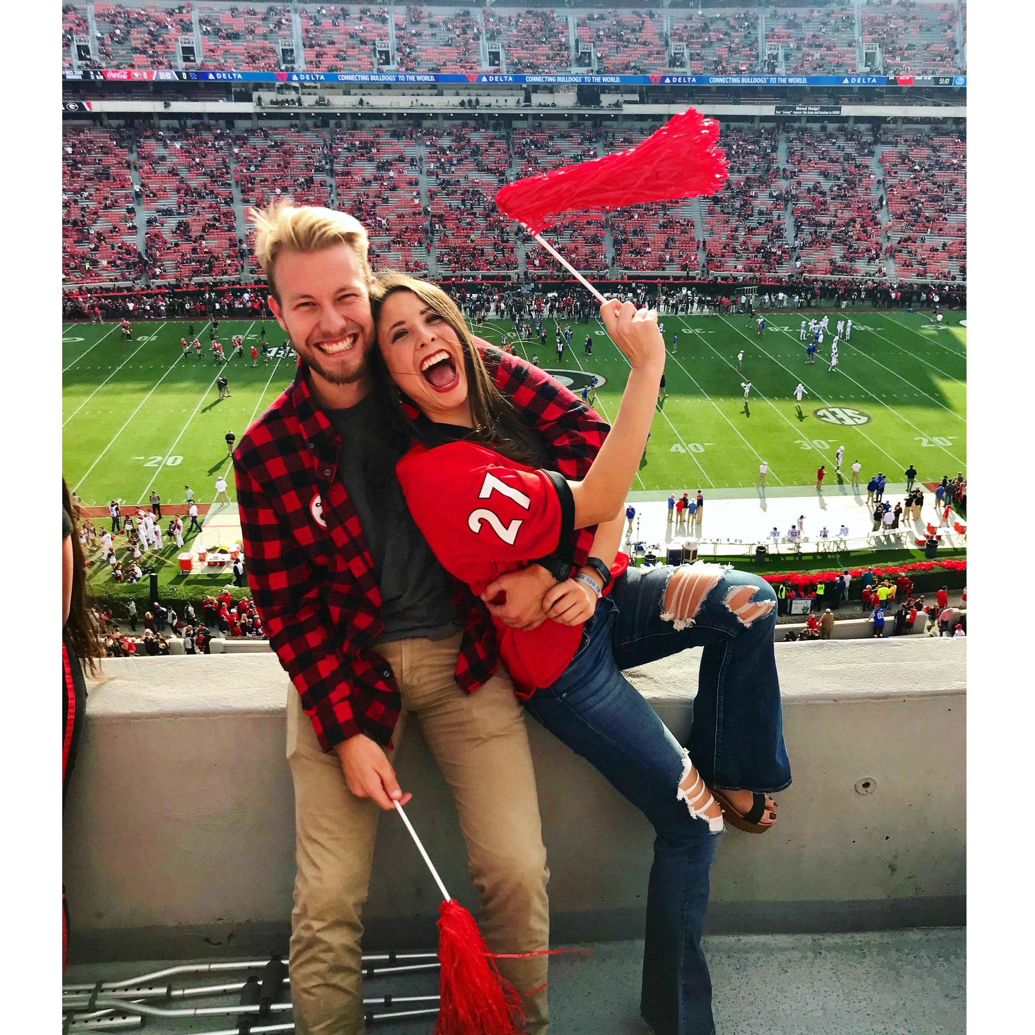 Saturdays in Athens at UGA football games - some of our favorite memories (2017)