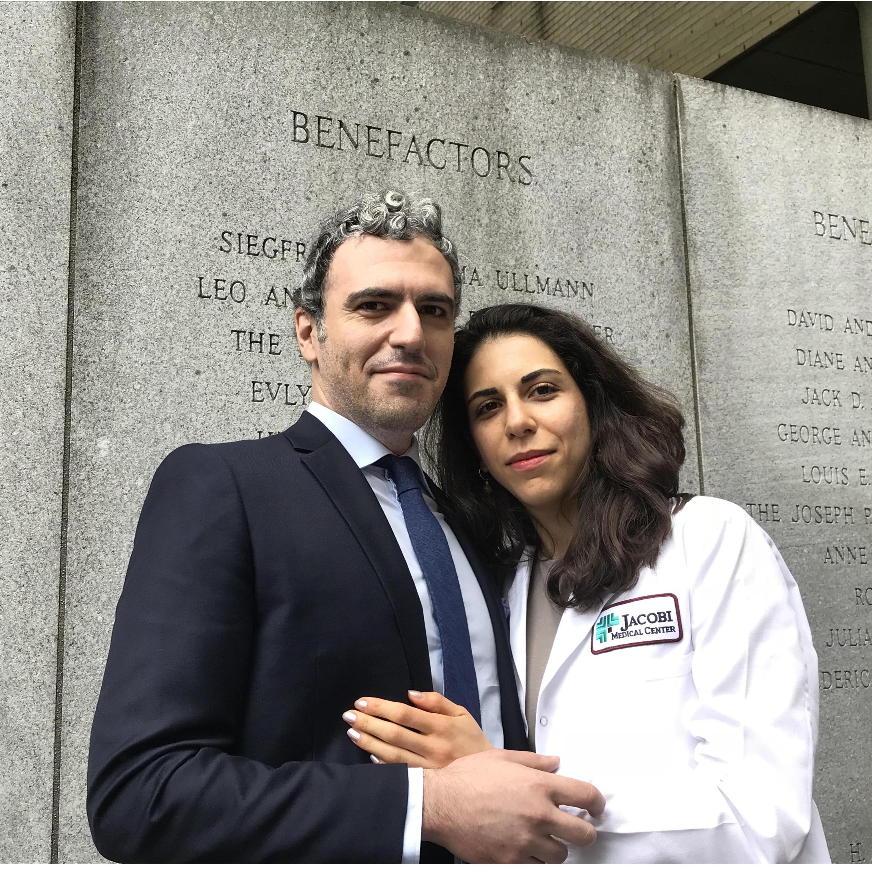 Ninel graduates from residency!