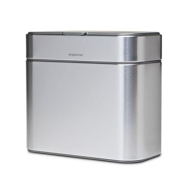 Compost Caddy, Brushed Steel