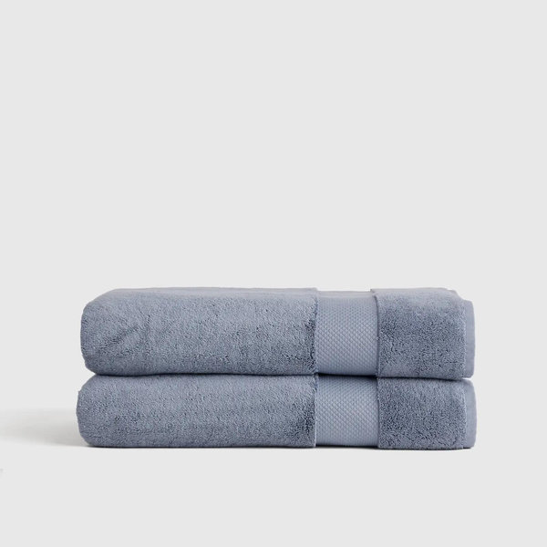 Turkish Ultra Plush Bath Sheet (Set of 2) - Mineral