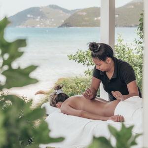 Couples Massage on our Honeymoon