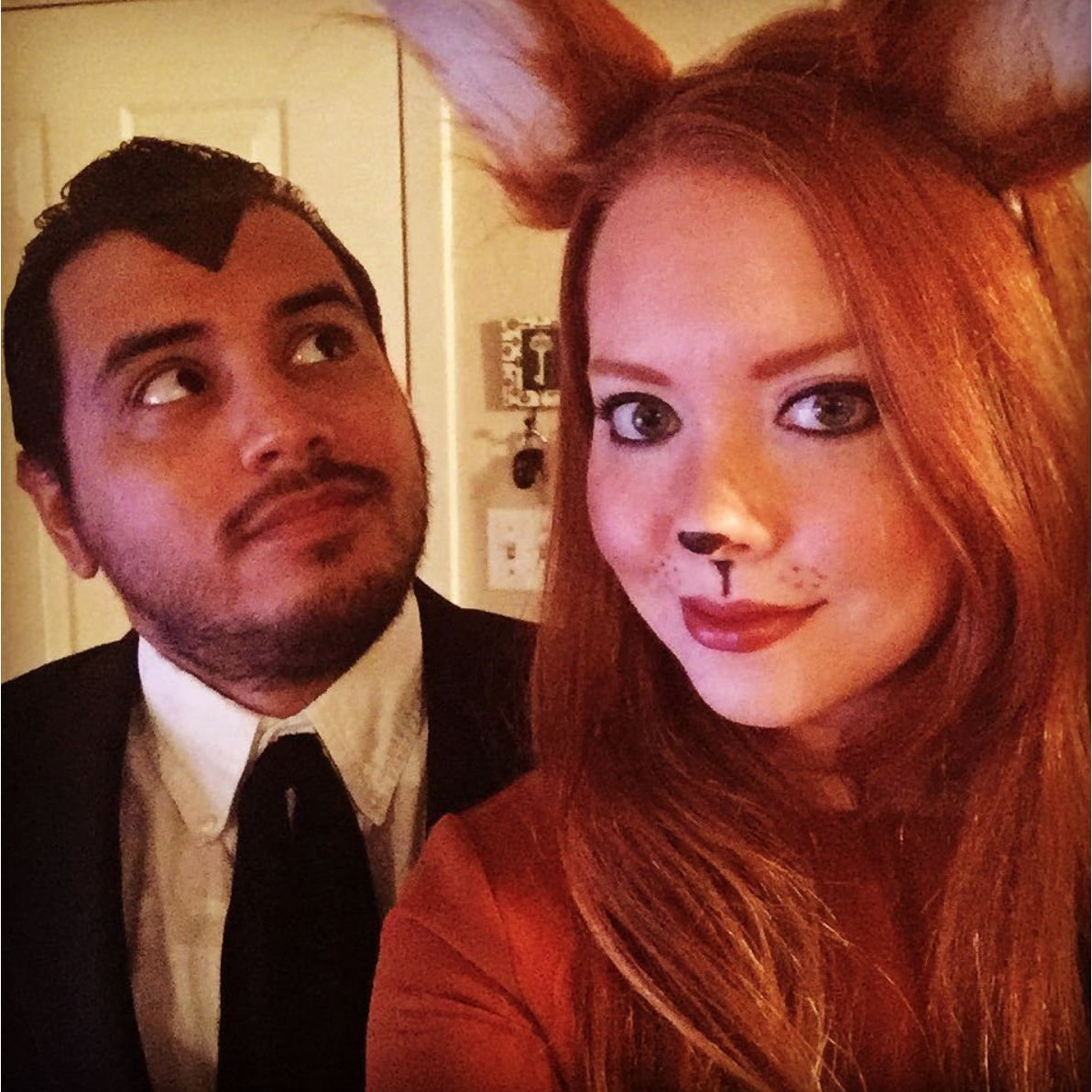 Halloween at our first apartment