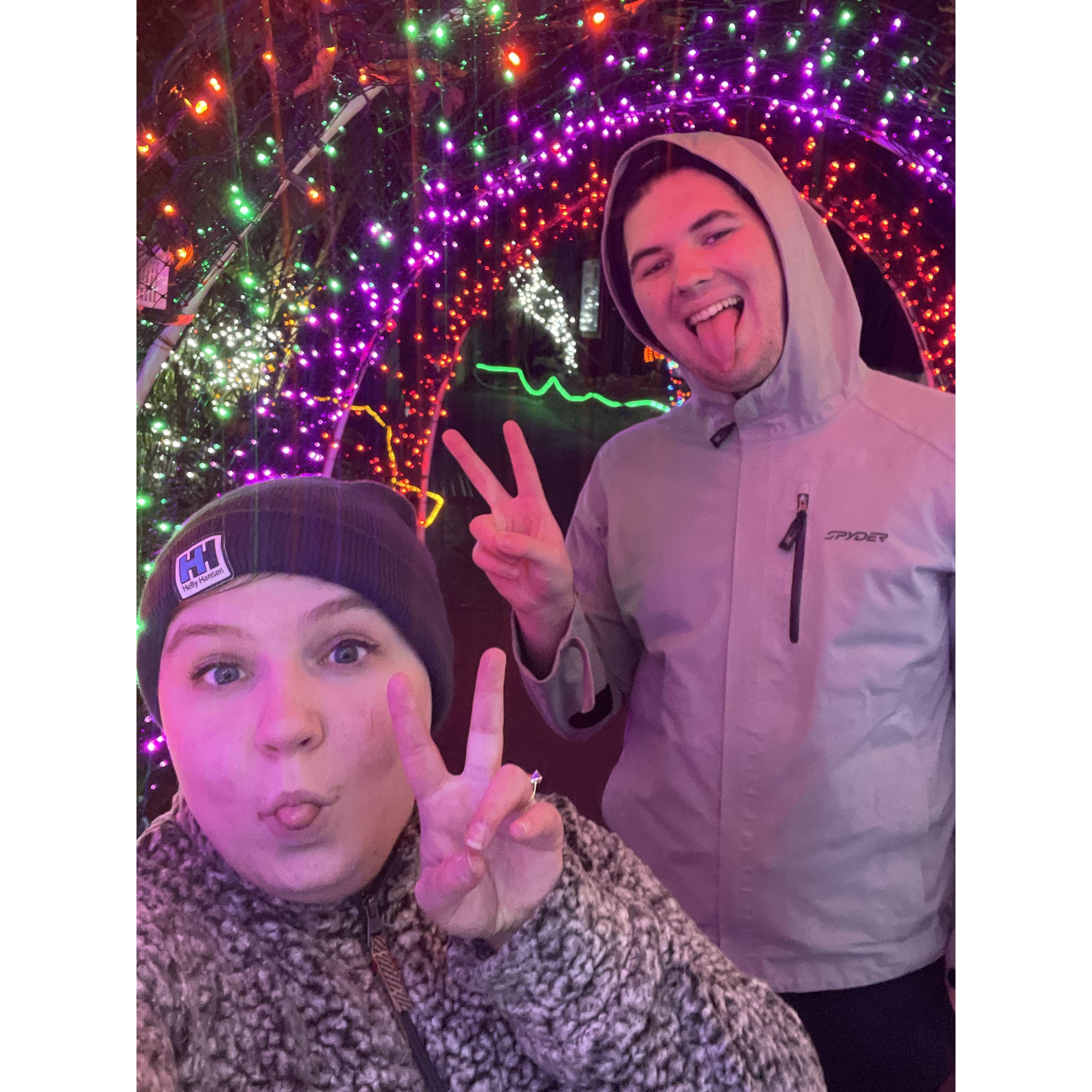 This year’s (2023) zoo lights date at Point Defiance Zoo