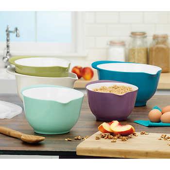 Pandex 5-piece Melamine Mixing Bowls with Lids