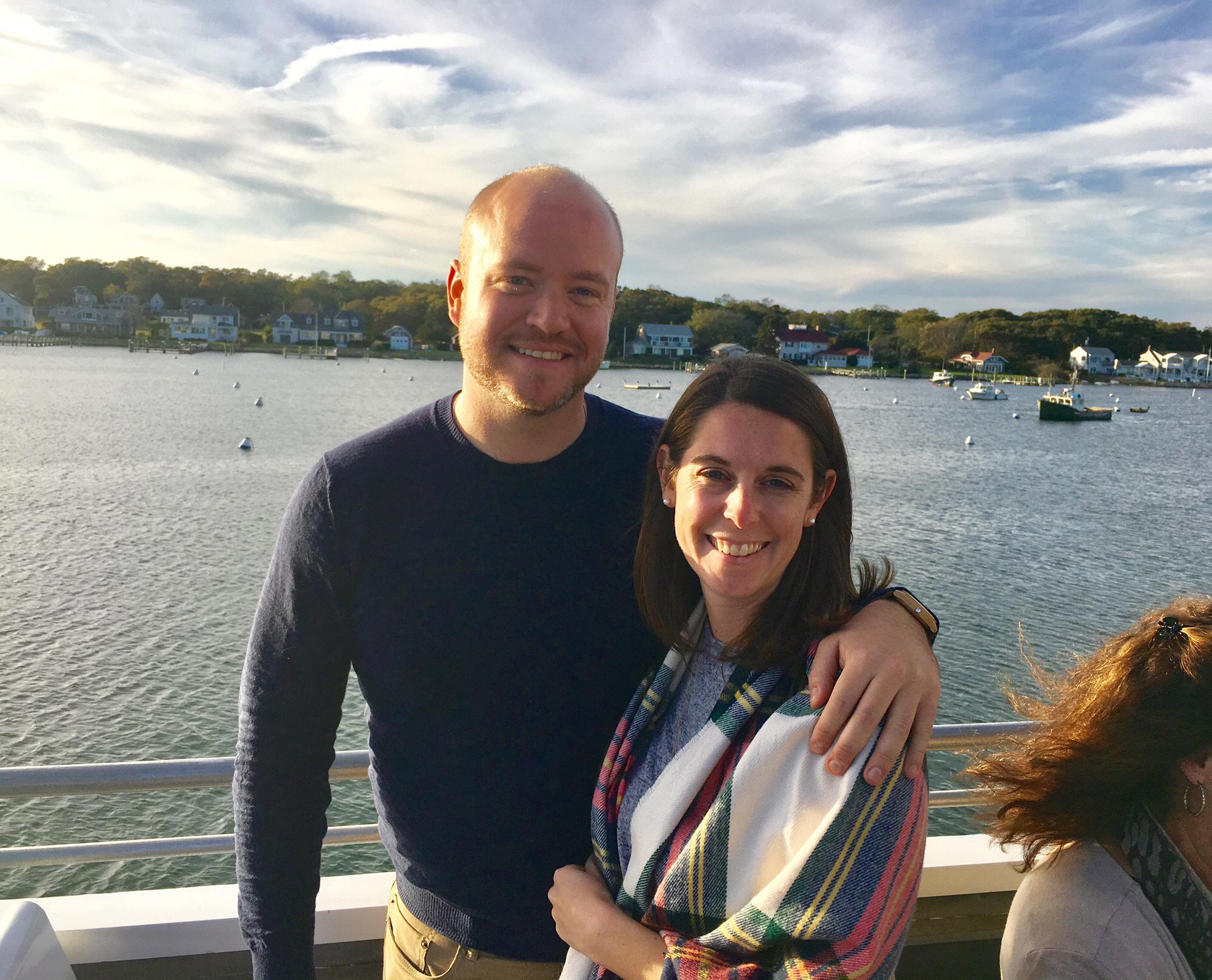 Ferry back from Martha's Vineyard Oct 2017