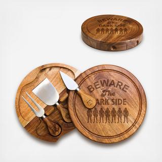 Star Wars Storm Trooper Acacia Brie Cheese Cutting Board & Tool Set