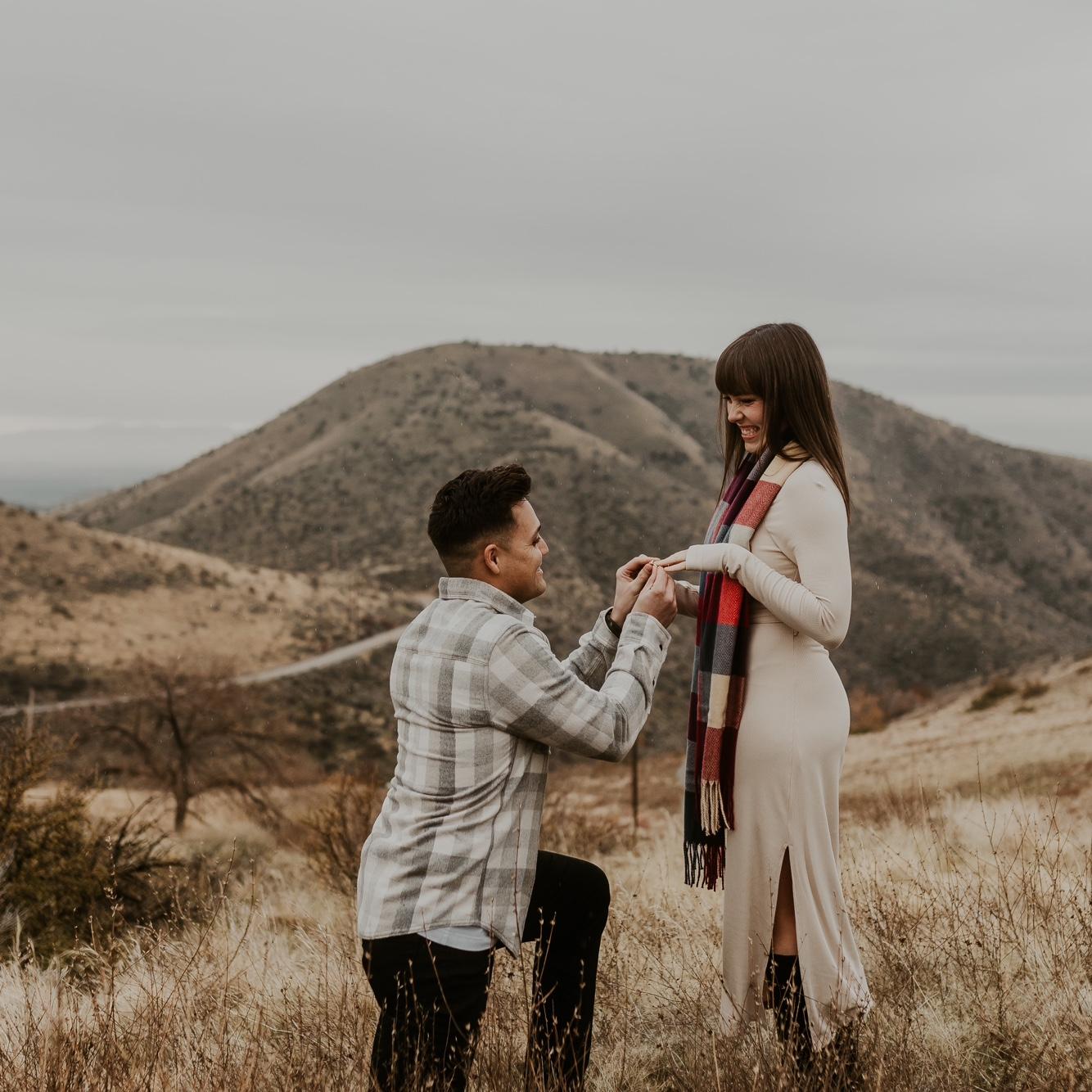 Deciding to spend the rest of our lives together ❤️
