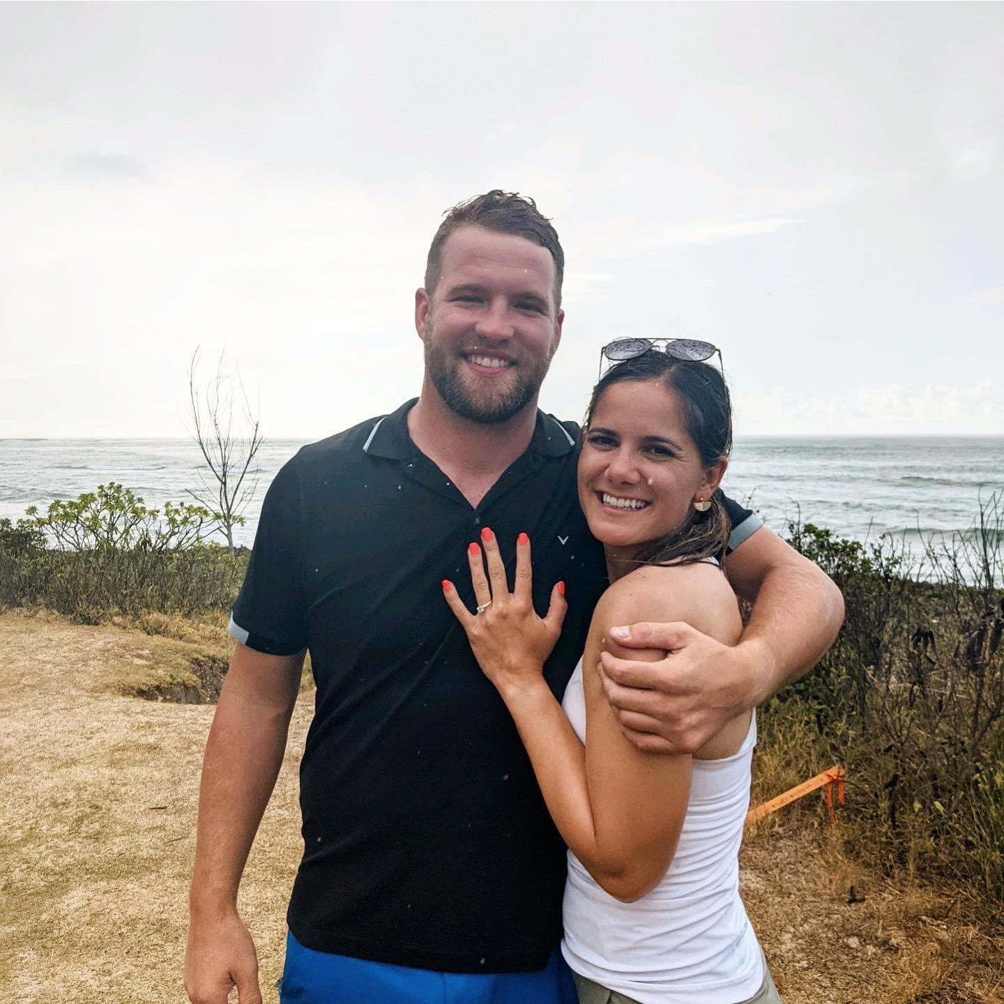 When you know, you know!! Just under a year later, we got engaged in Hawaii.