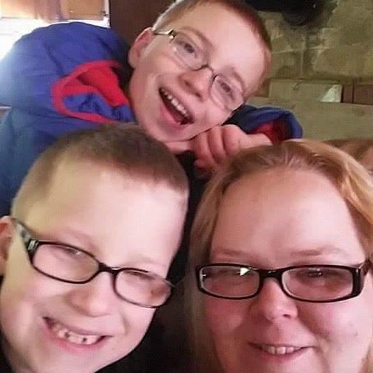 My daughter and my grandsons K.C Lee and Zakkery