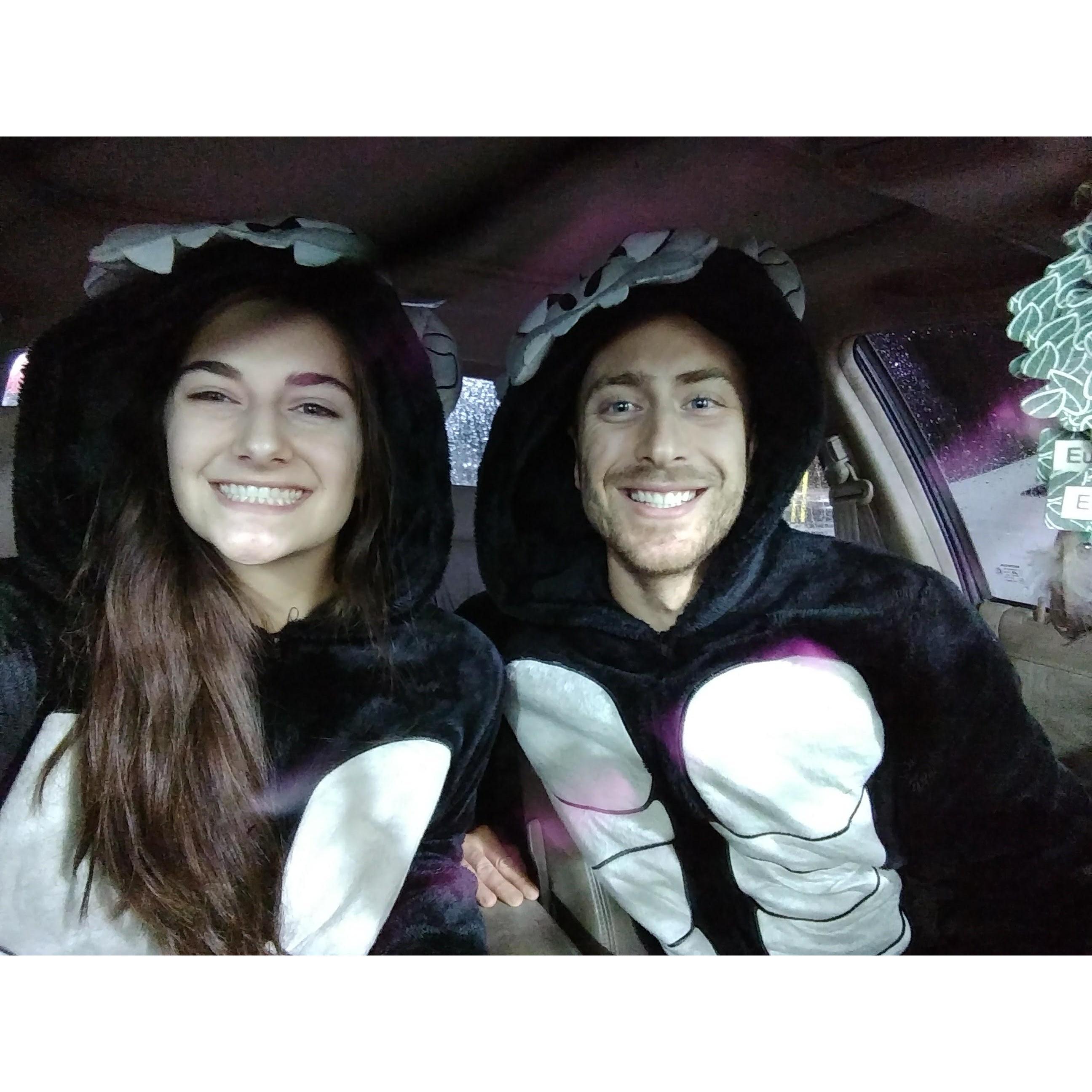 Oct 2018
Halloween, we tried to go ziplining in our gorilla suits but the place was closed due to like a thunderstorm or something