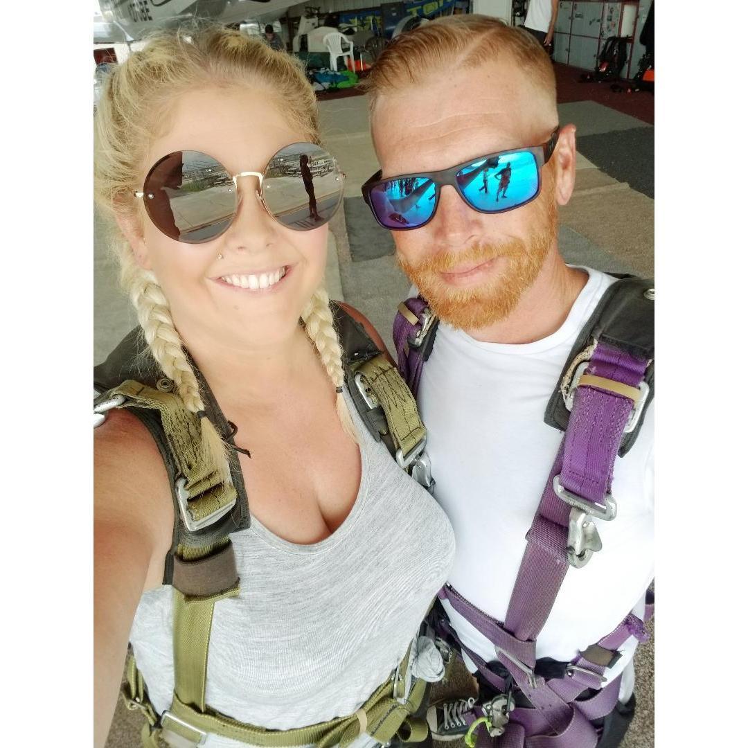 Right before our most favorite jump!