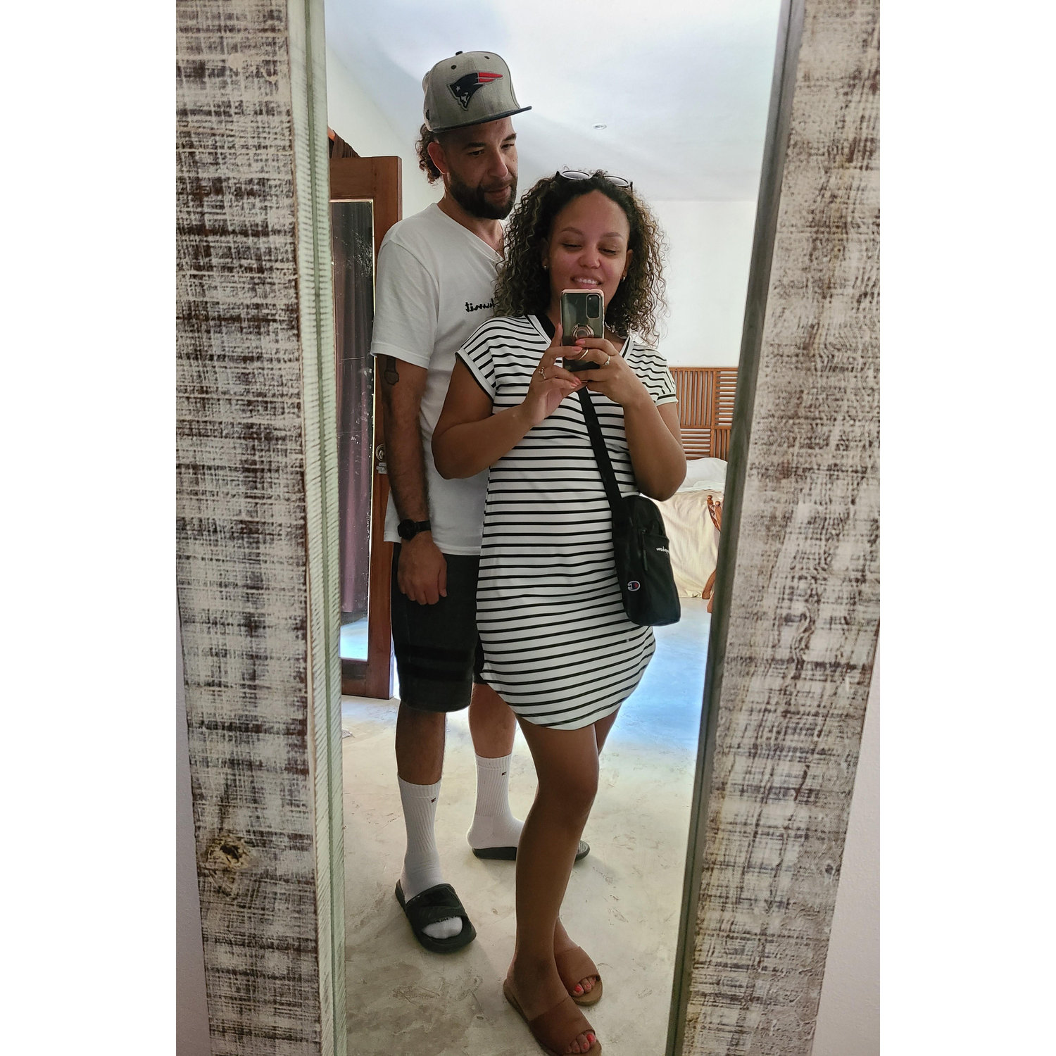 First photo as an engaged couple