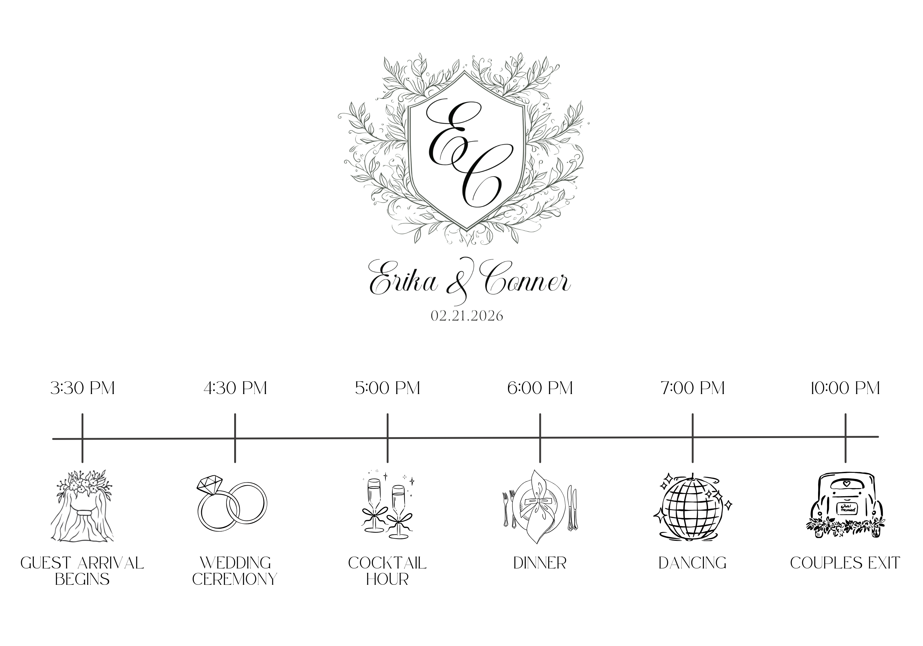The Wedding Website of Erika Dietl and Conner Beluscak