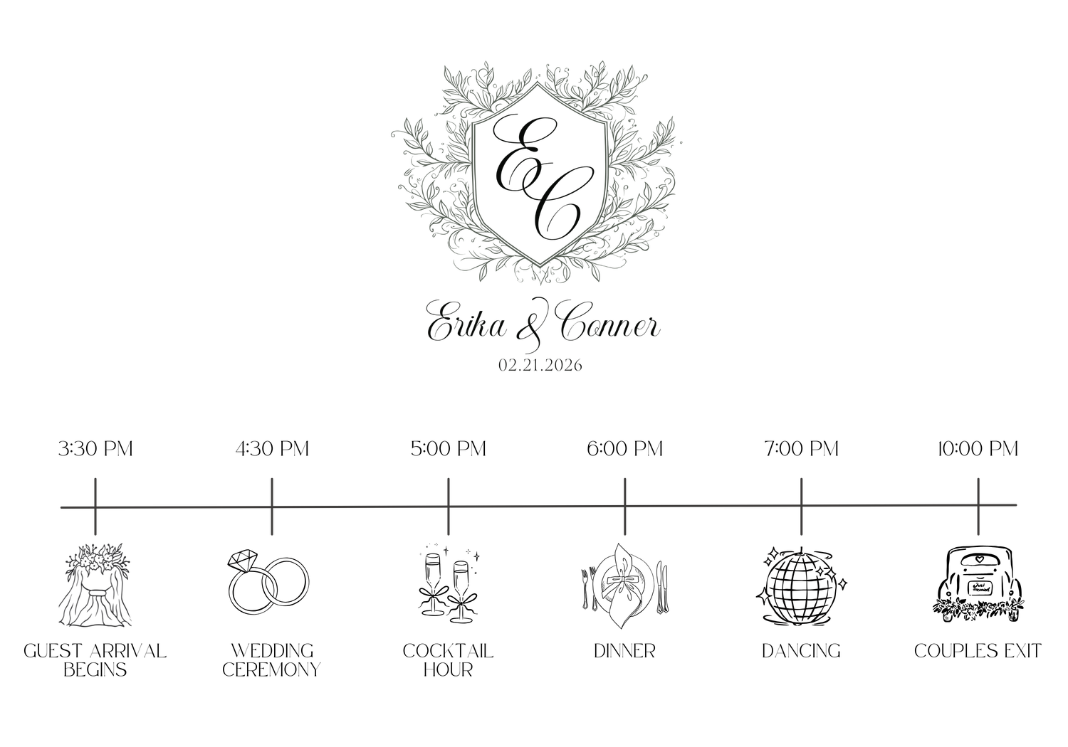 The Wedding Website of Erika Dietl and Conner Beluscak