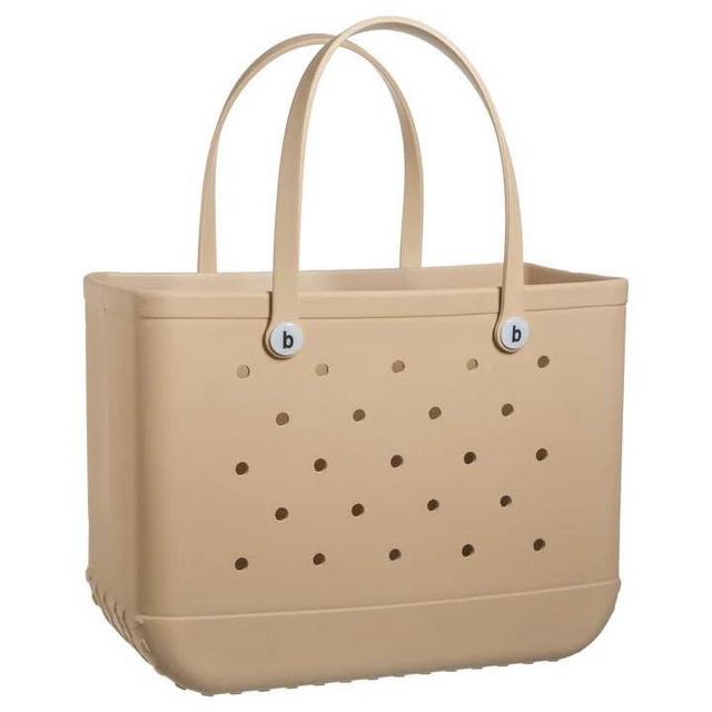 YUIXLIN Rubber Beach Tote Bag X Large Waterproof Washable Tip Proof Durable Open Tote Bag for the Beach Boat Pool Sports
