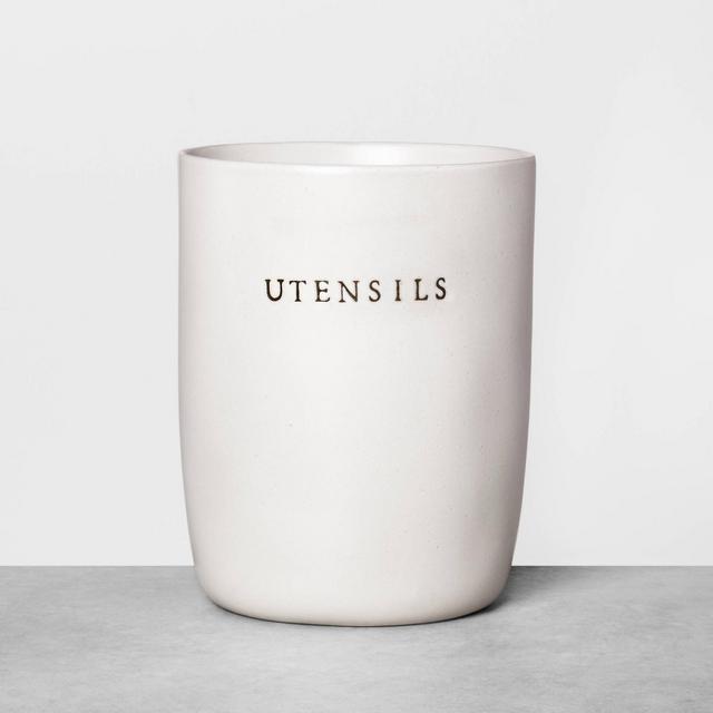 Stoneware Utensil Holder - Hearth & Hand™ with Magnolia