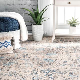 Celina Floral Mandala Area Rug
