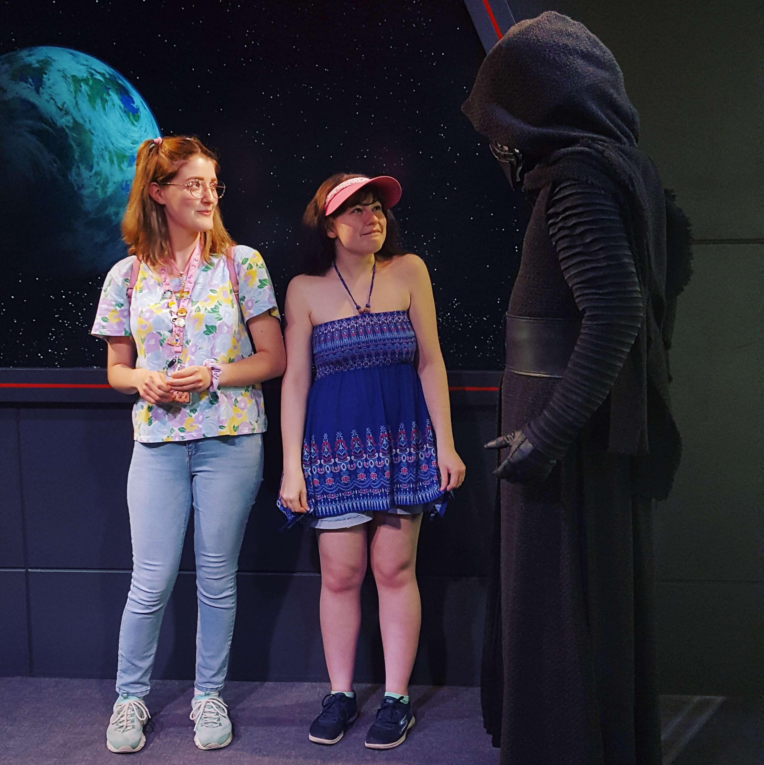 he was proposing to us (to join the dark side lol)