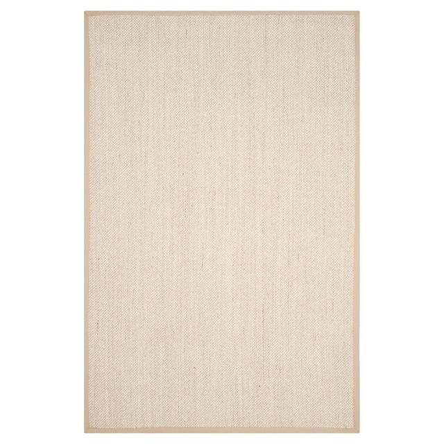 Natural Fiber Rug - Marble/Linen - (6'x9')- Safavieh