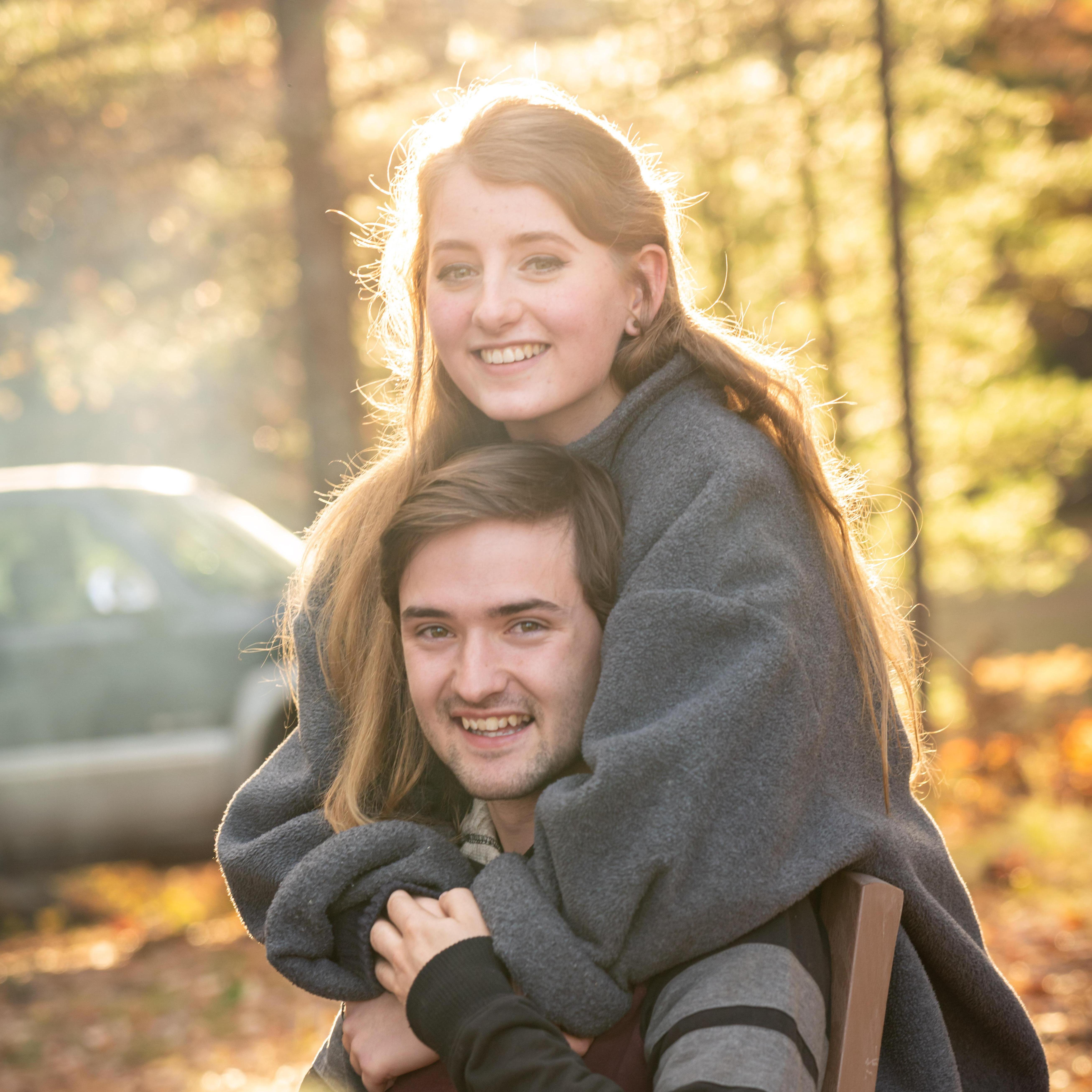 From a bonfire on a beautiful fall afternoon, spent with both our families. (10-04-20)