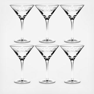 Infinite Martini Glass, Set of 6