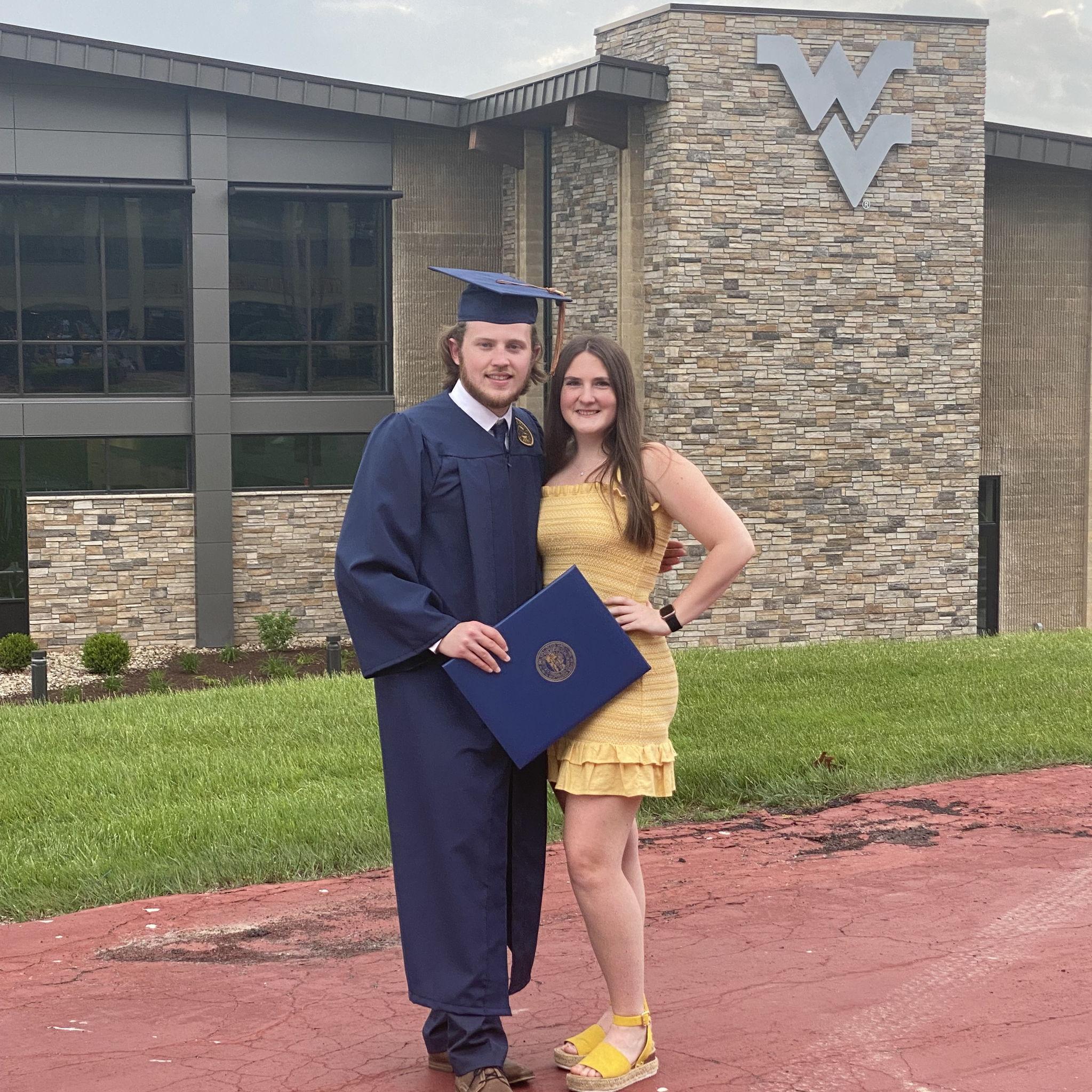 Adam's WVU graduation!