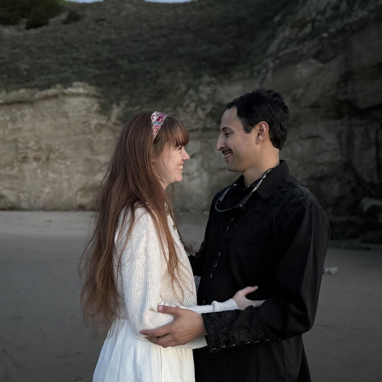 Our DIY engagement photo shoot