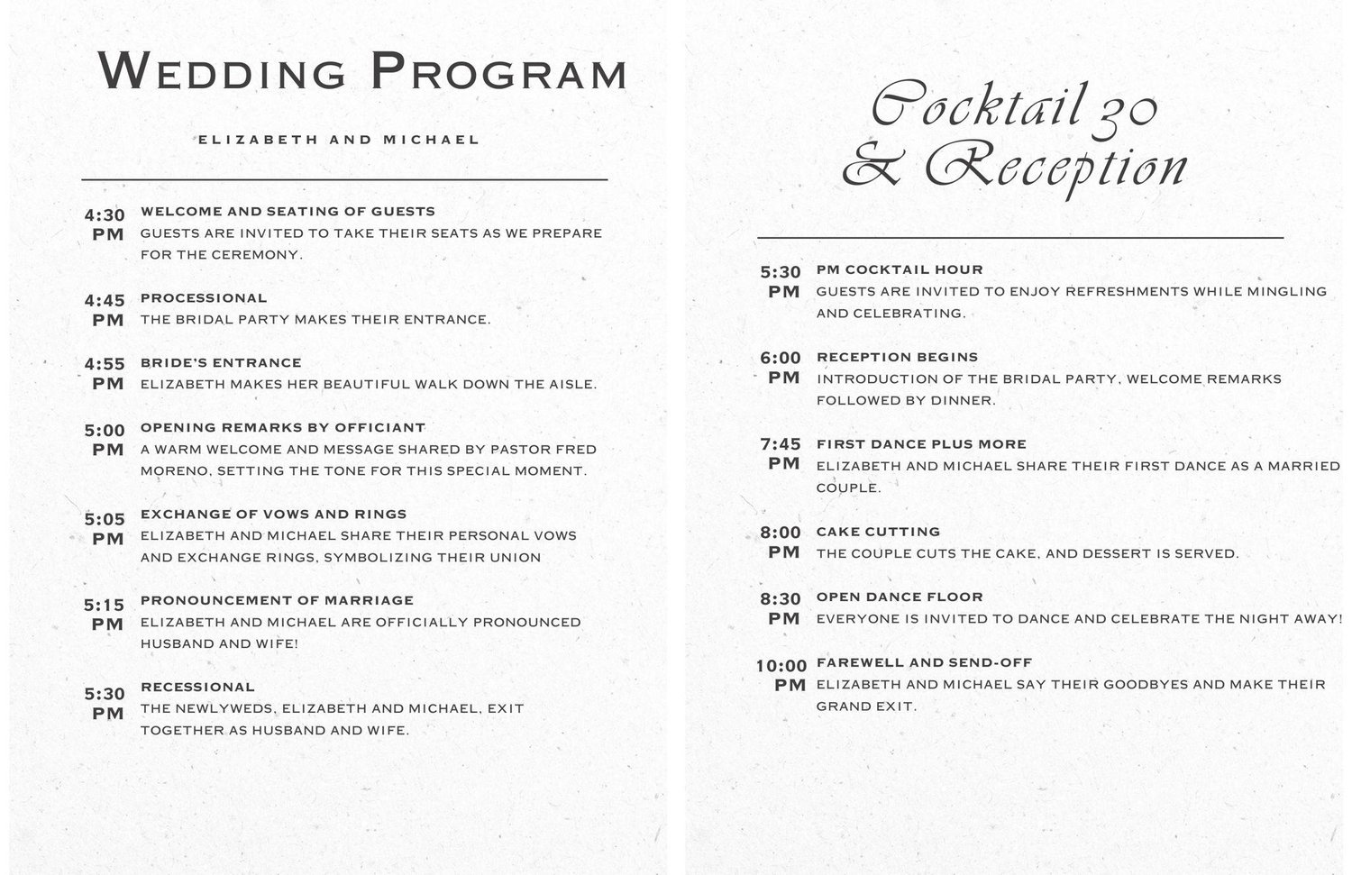 The Wedding Website of Elizabeth Pablo and Michael Anderson