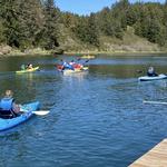 Kayaking with Nestucca Adventures