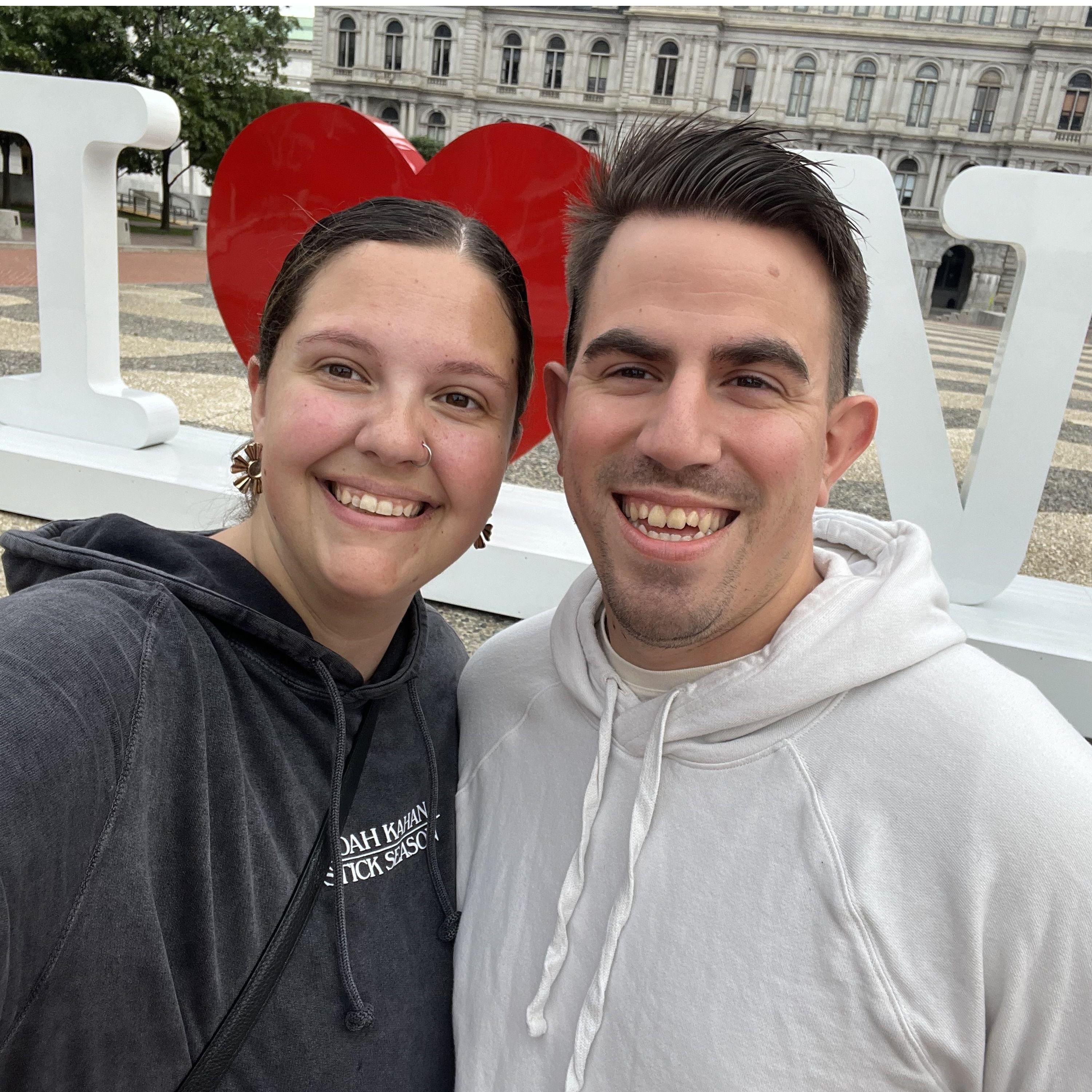 A fun anniversary getaway trip to Albany, New York in September, 2023.
