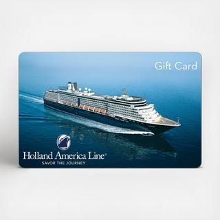 Holland America Gift Card