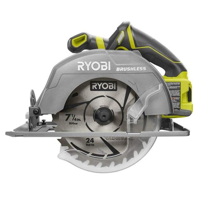Ryobi 18-Volt ONE+ Cordless Brushless 7-1/4 in. Circular Saw (Tool Only)(Bulk Packaged) (Renewed)