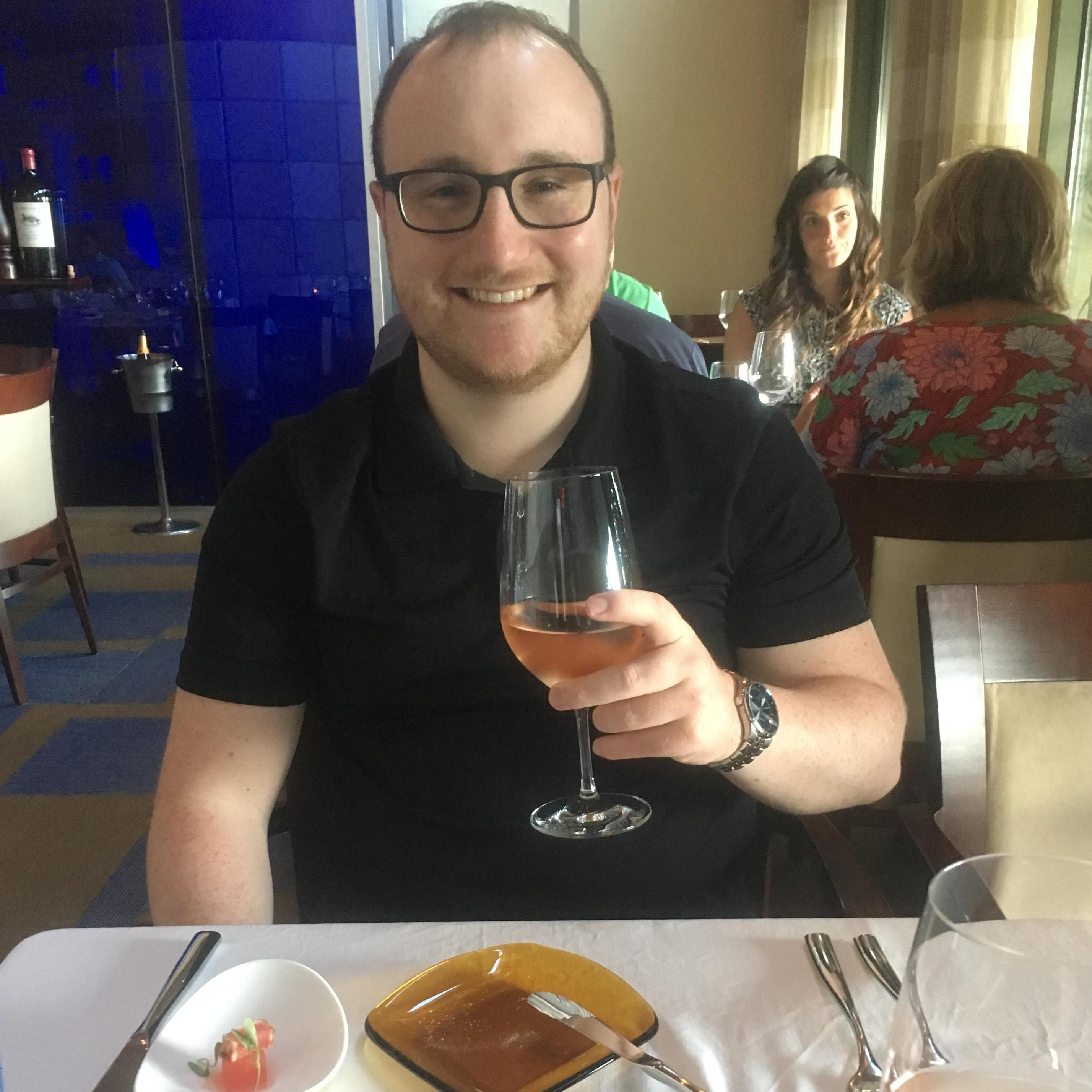 Sharing the best meal I've ever had with the best person I could've asked for