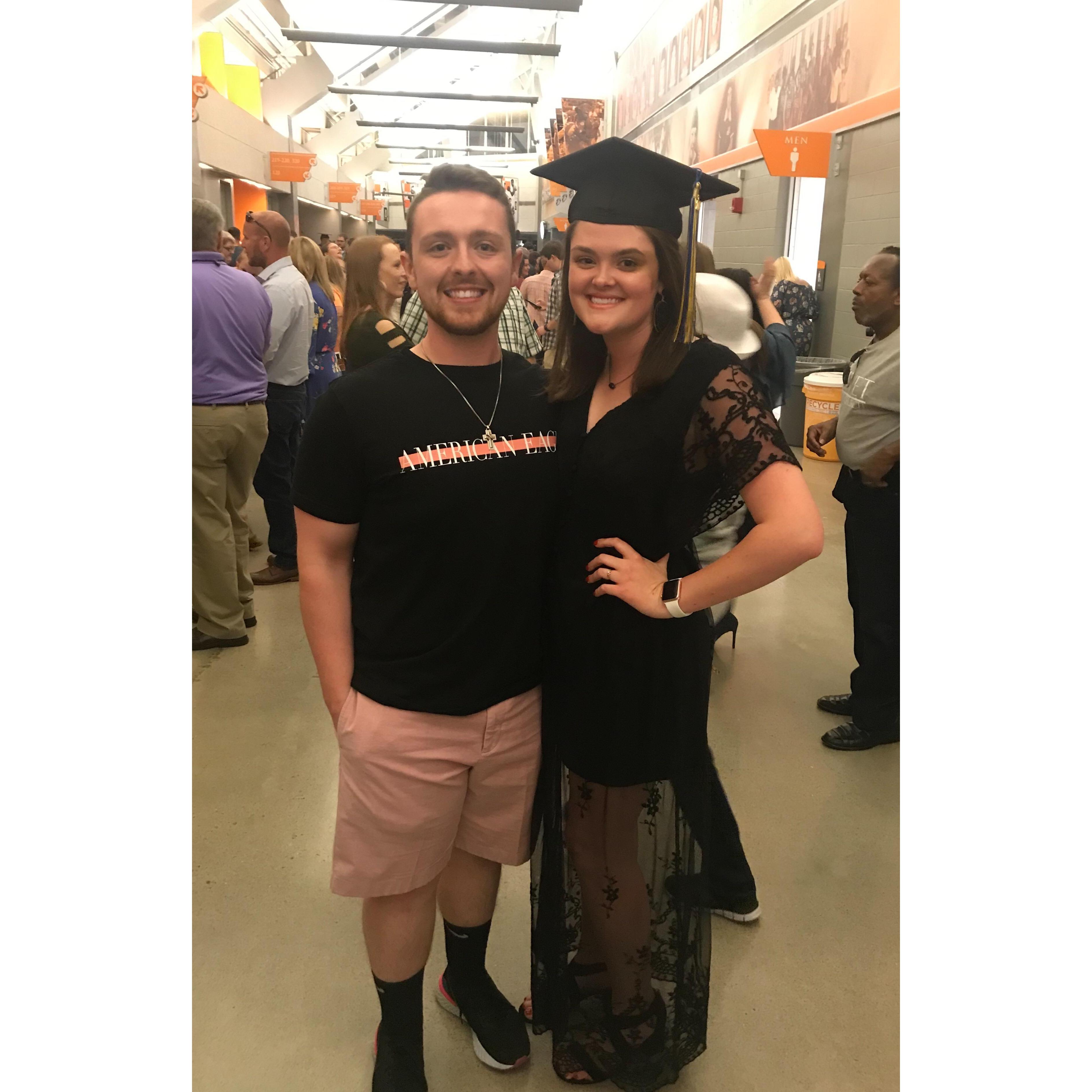 Lexie’s graduation in 2019