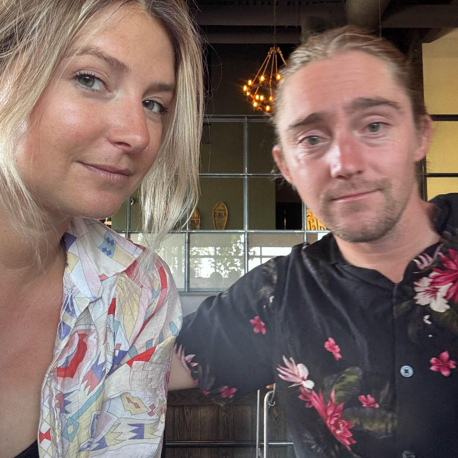 All dressed up for a dinner out