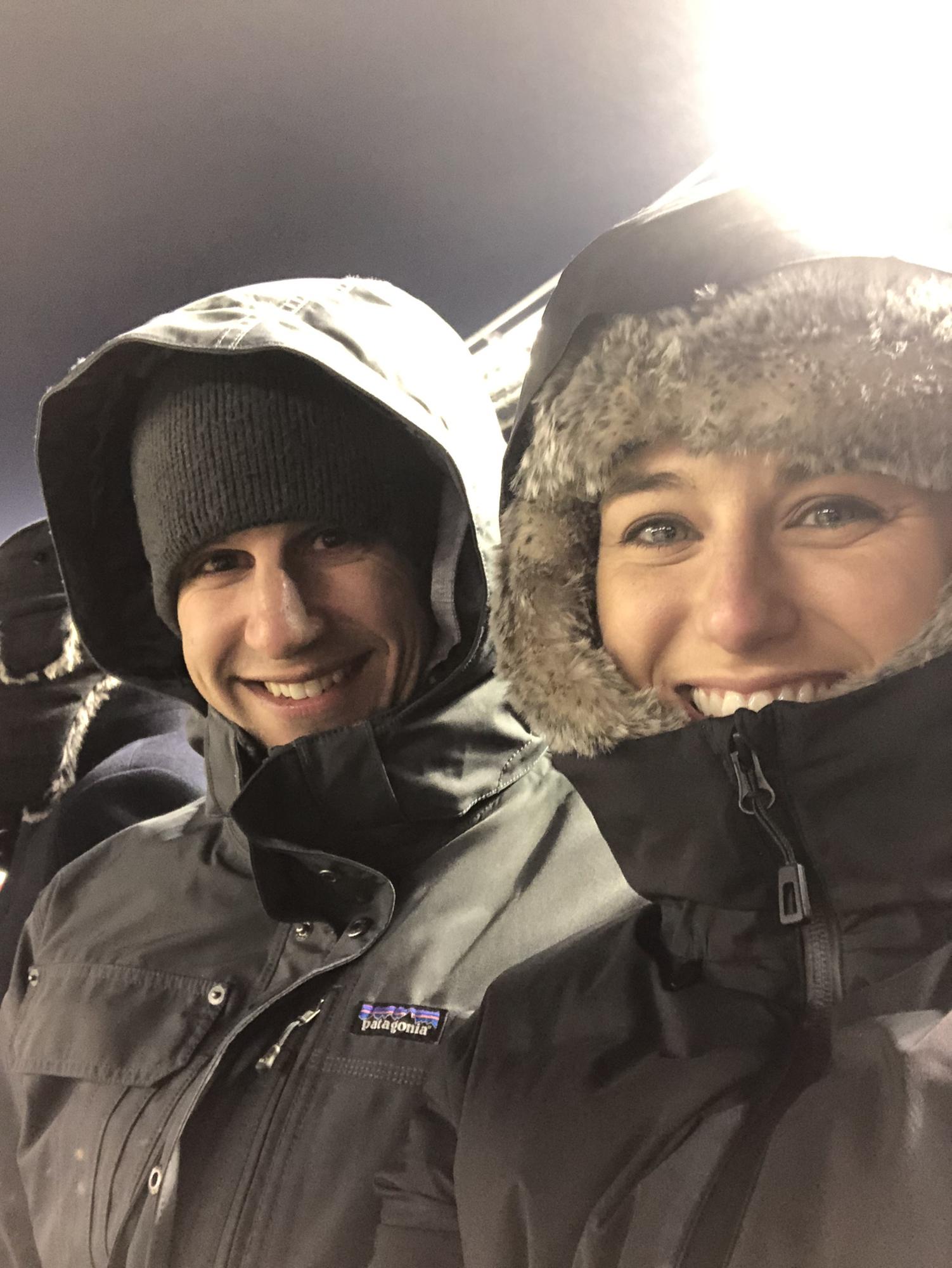 Bears game in Chicago! Warmest Christmas in years, but still required this southern girl to wear ALL the layers. Great trip exploring the city and spending time with Tim’s family!