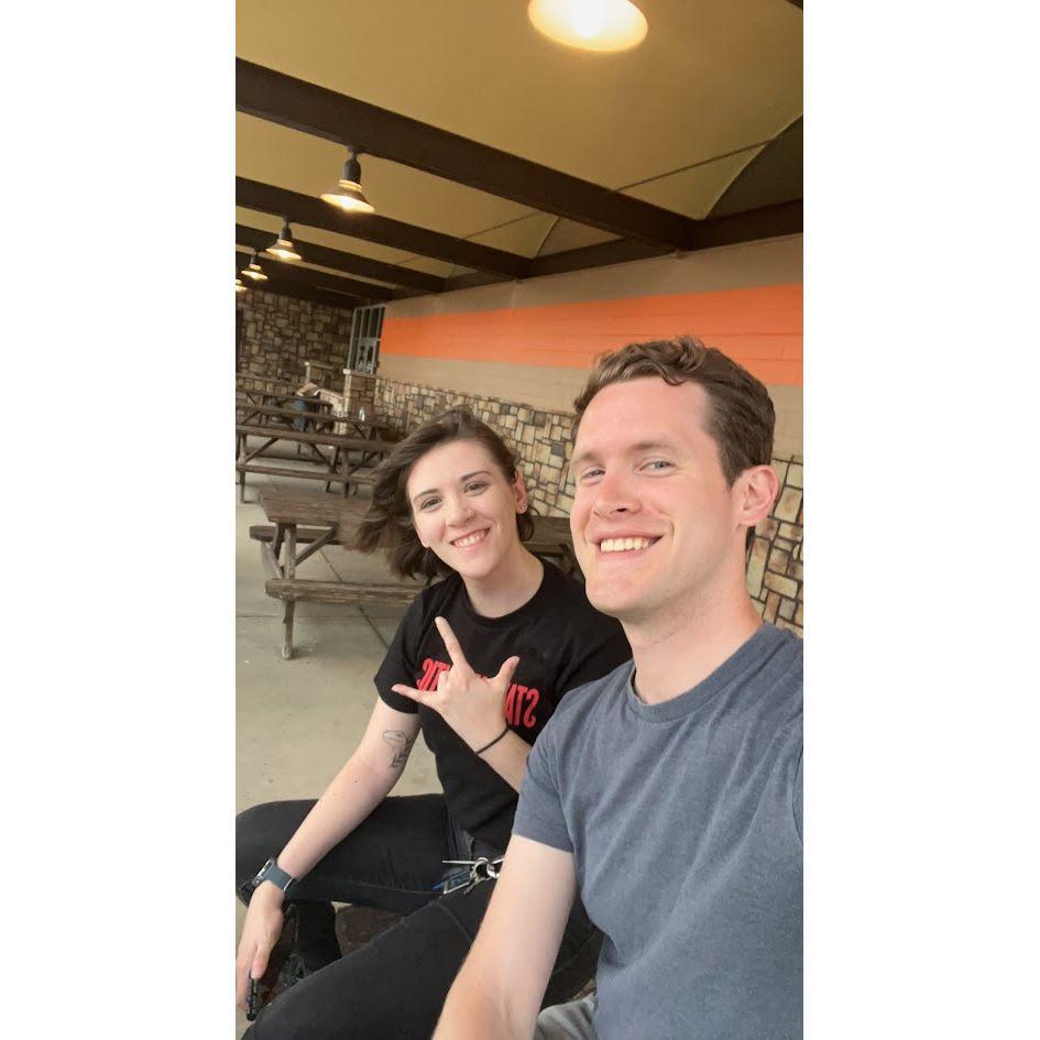 Our first concert together