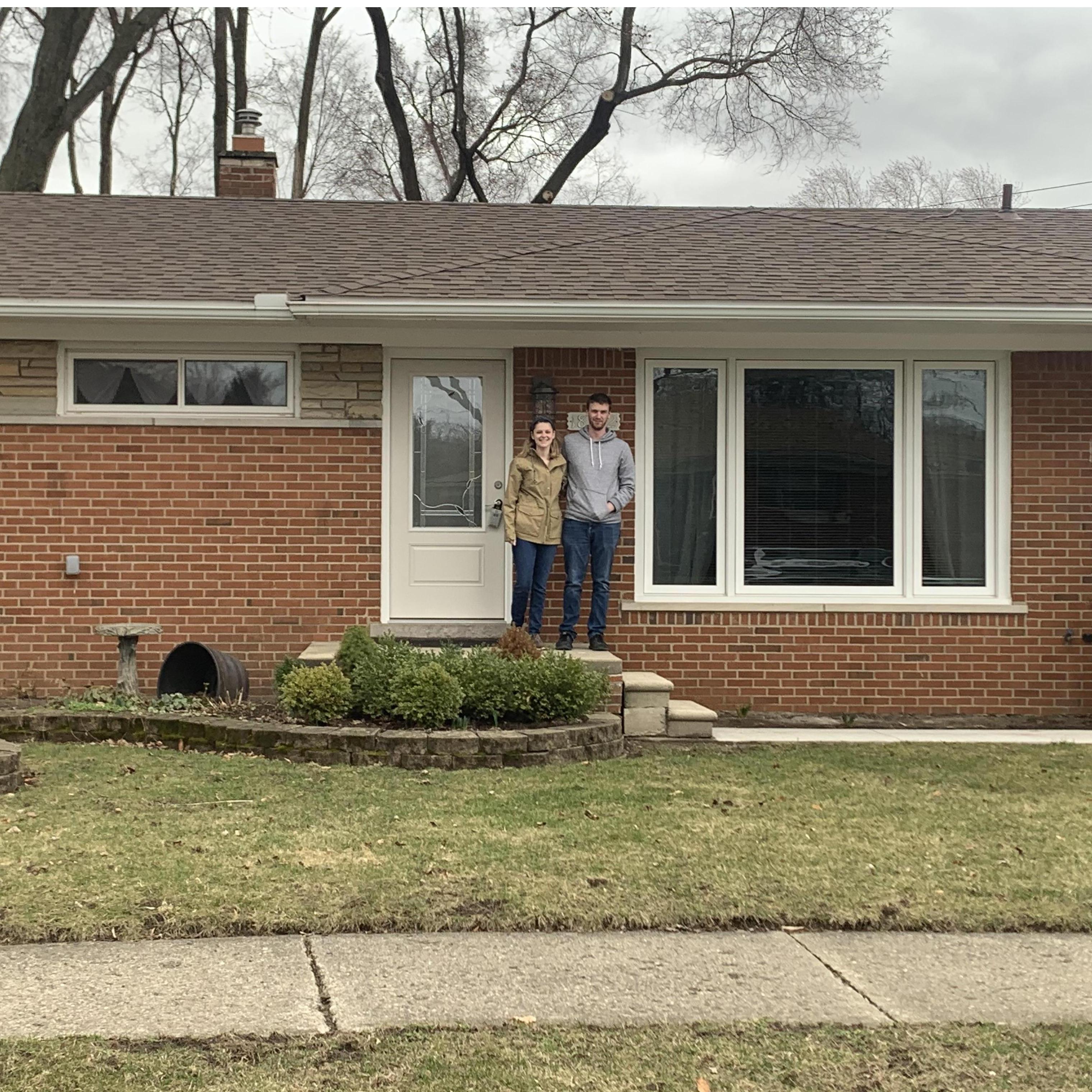 Our first house we bought together. Spring 2020 💖💖