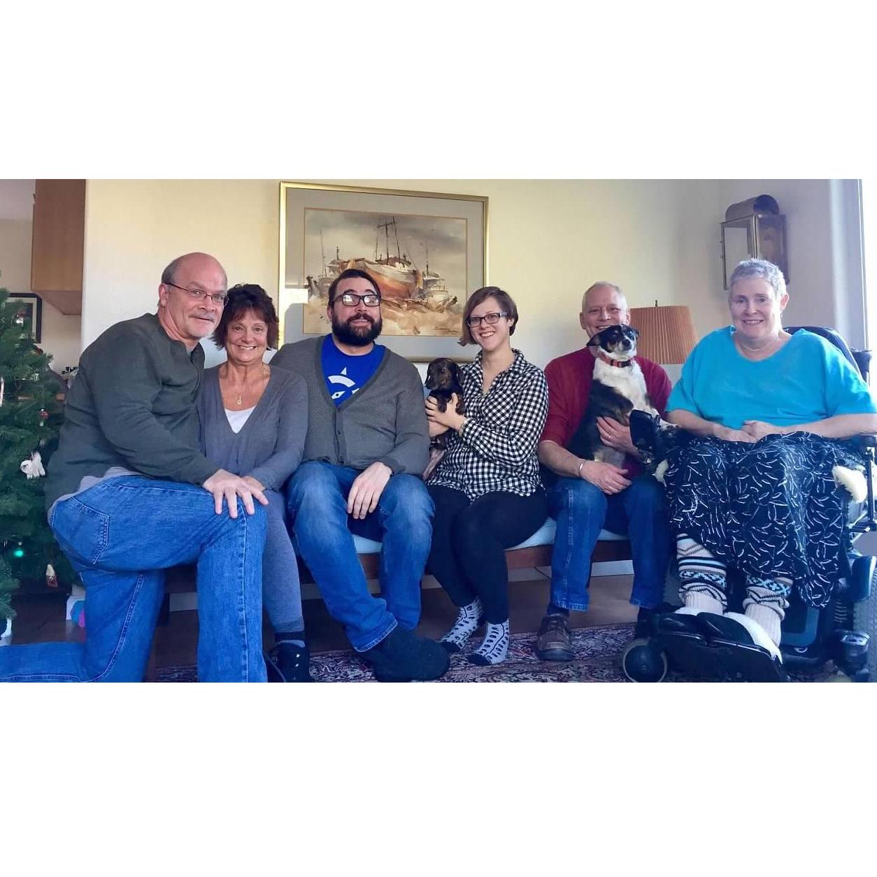 Our parents meet! Christmas time, 2017