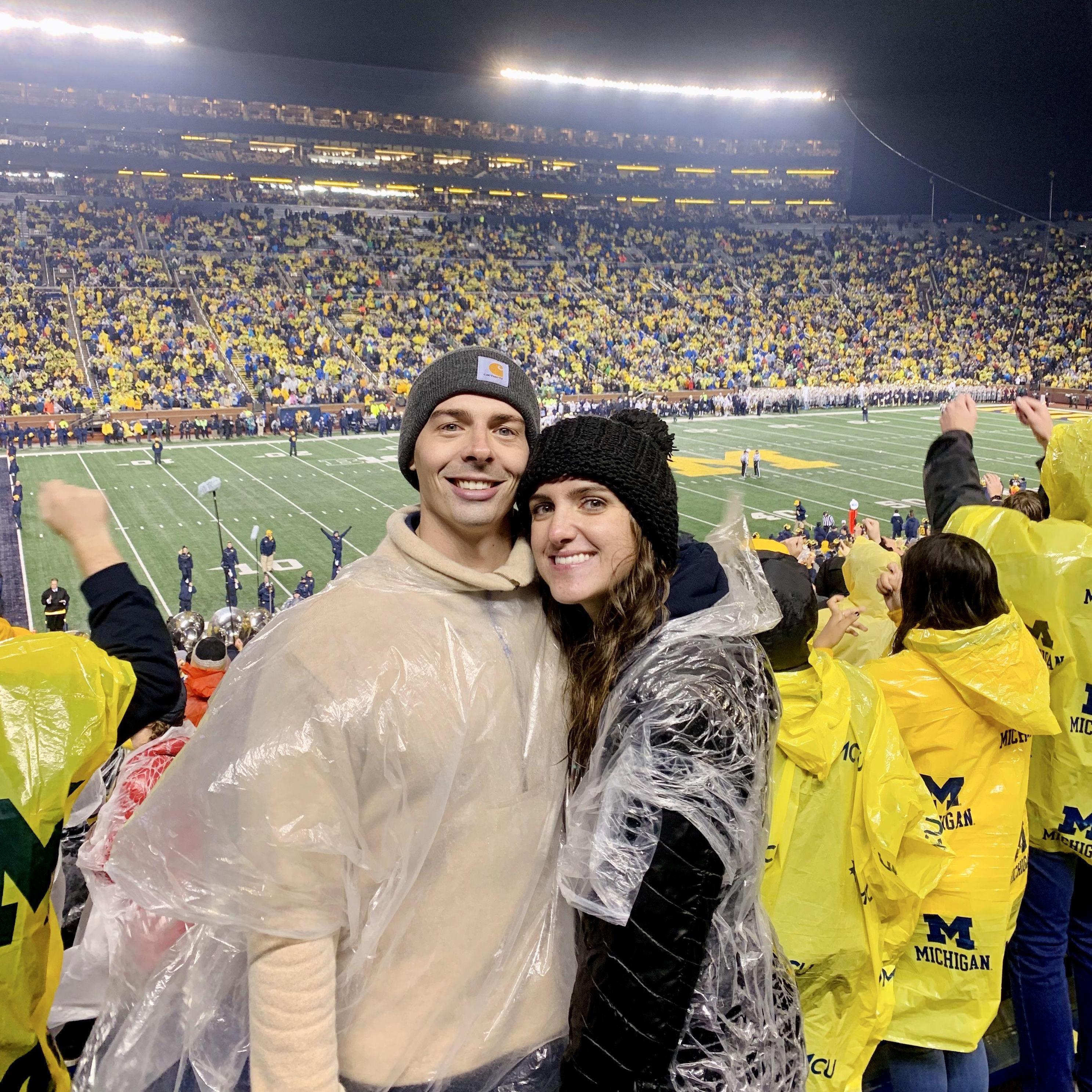 October 26th, 2019: Maddy visted Michigan for the first time and nearly froze to death at a football game.