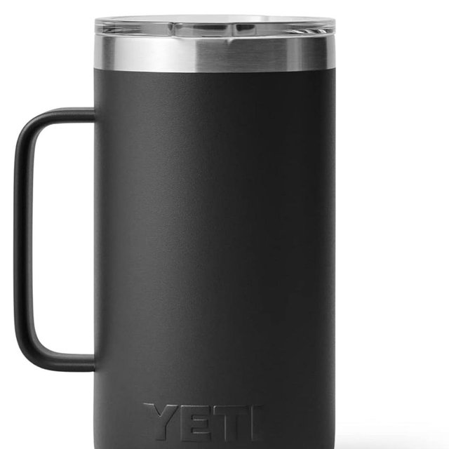 YETI Rambler 24 oz Mug, Vacuum Insulated, Stainless Steel with MagSlider Lid