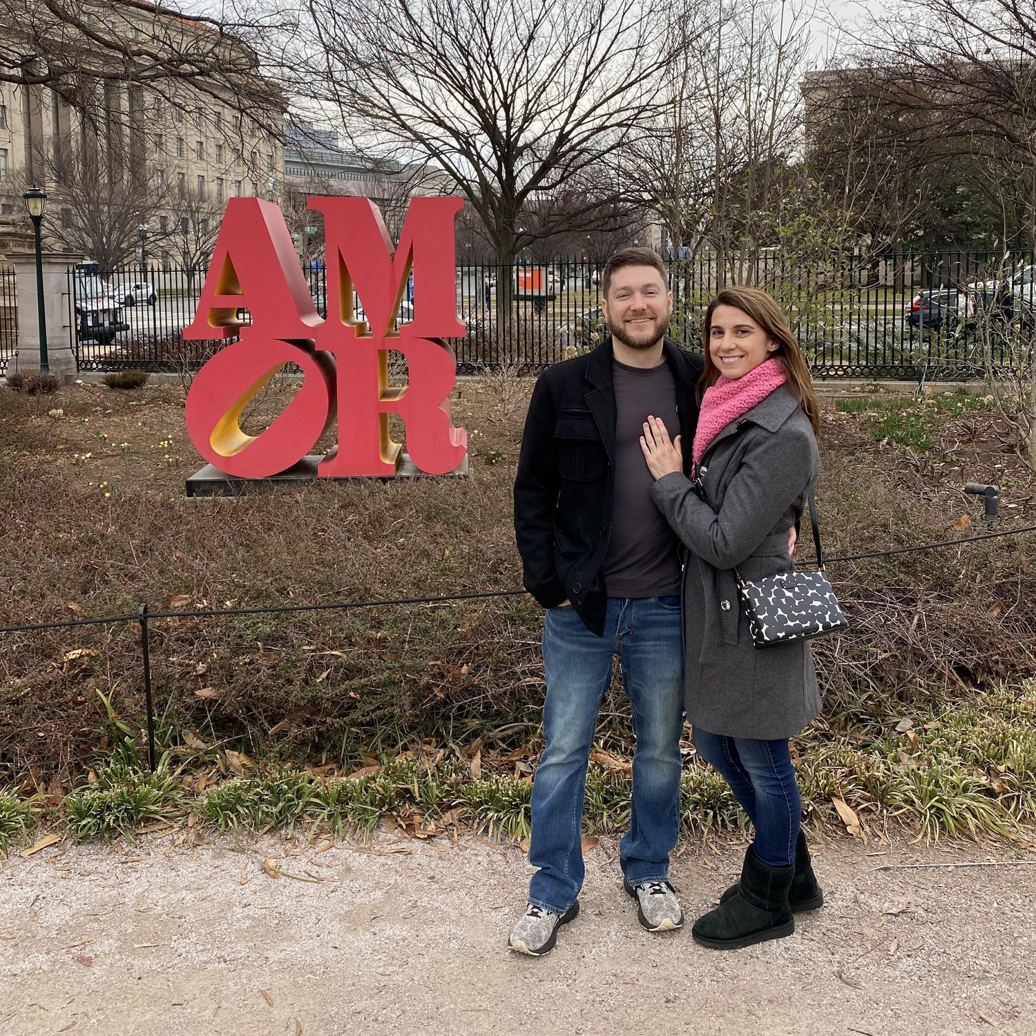 Spending time in DC.