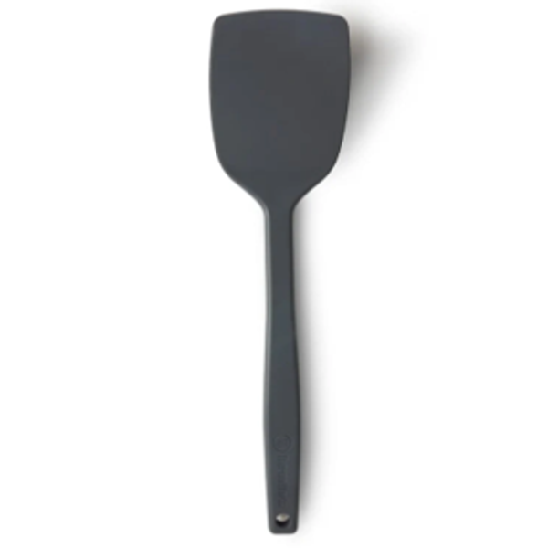 Hi-Temp Silicone Turner - Charcoal