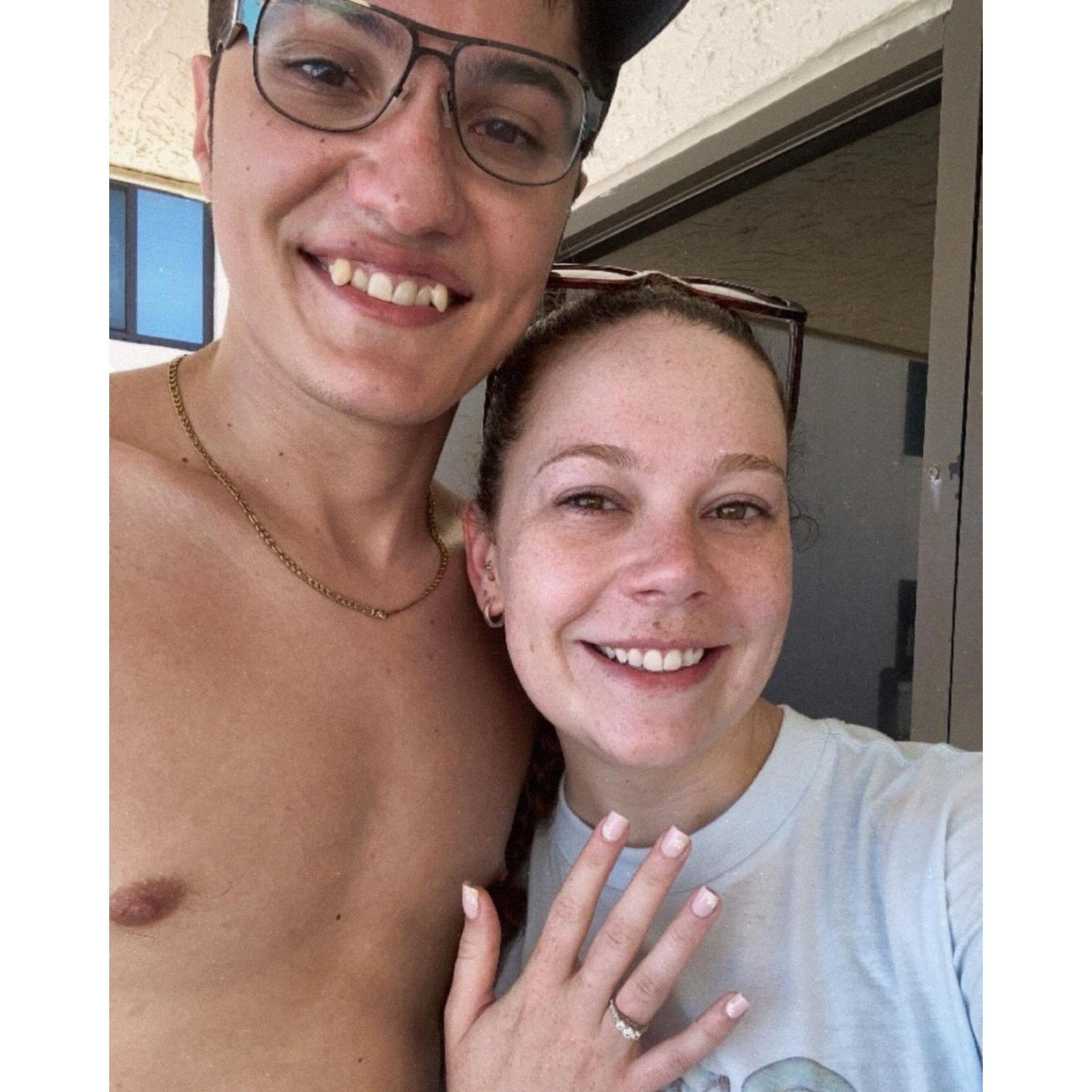 Post proposal on the beach 2024
