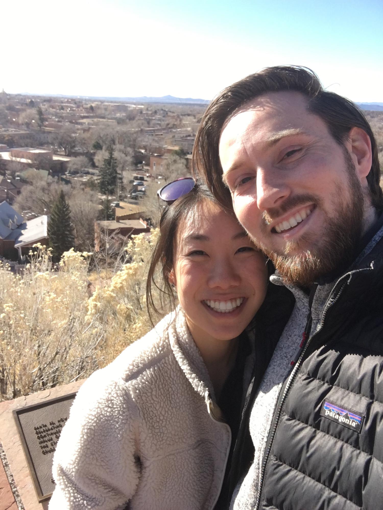Iris' first time in New Mexico